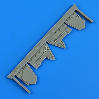 Quickboost QB49 198 Fairey Barracuda Mk.II undercarriage covers for Trumpeter 1:48