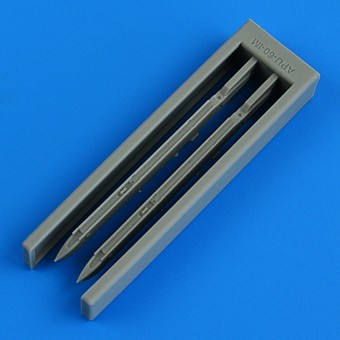 Quickboost QB49 201 Su-25 Frogfoot APU-60-IM missile adapters for Zvezda 1:48
