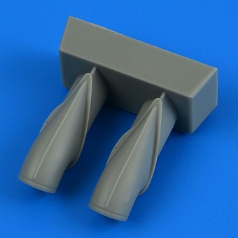 Quickboost QB49 244 Bf 109G air intake for Tamiya 1:48