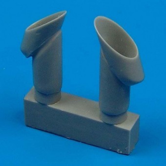 Quickboost QB72 015 Westland Wyvern S.4 exhausts for Trumpeter for 1:72