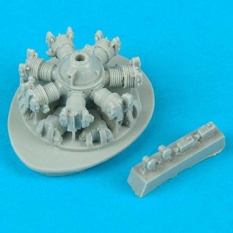 Quickboost QB72 053 TBM-1 Avenger engine (for Haseg.) for Hasegawa Bausatz 1:72