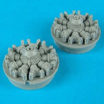 Quickboost QB72 059 S2F-1 Tracker engines for Hasegawa for 1:72