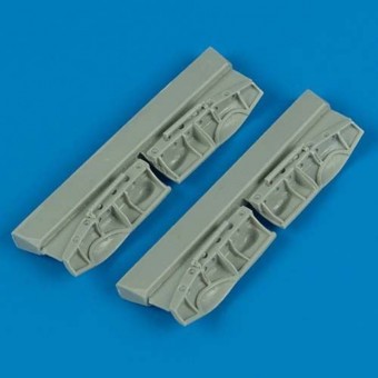 Quickboost QB72 158 BF undercarriage covers for Hasegawa for 1:72