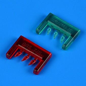 Quickboost QB72 697 Bf 109F/G/K colored position lights 1:72