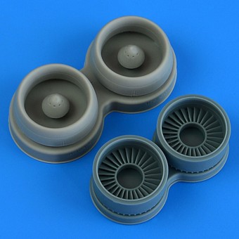 Quickboost QB72 709 A-10A/C Thunderbolt II correct fan blades 1:72