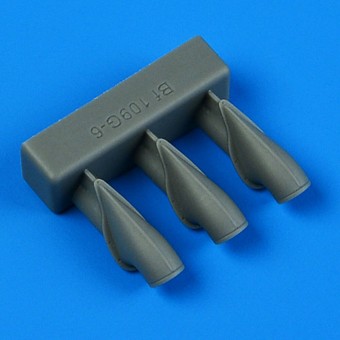 Quickboost QB72 724 Bf 109G-6 air intake for Tamiya 1:72