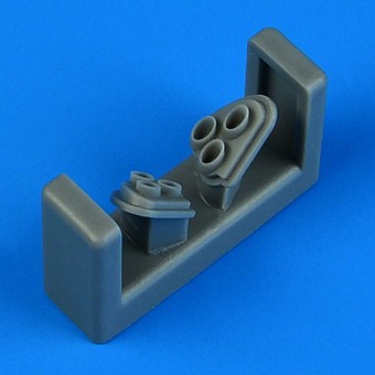 Quickboost QB72 751 F4U-1 Corsair exhaust for Tamiya 1:72