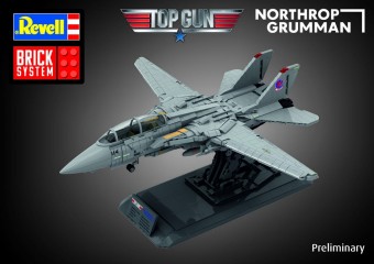 Revell 00963 Maverick's F-14A Tomcat Top Gun pcs.Brick System 1:32