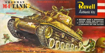 Revell 03369 M4 Sherman pcs.75 Years Plastic Modelbuilding 1:40
