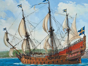 Revell 05414 Swedish Regal Warship Vasa 1:150