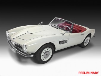 Revell 05617 Gift Set BMW 507 pcs.70 Years of BMW 507 1:24