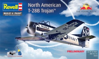 Revell 05635 Flying Bulls T-28B Trojan Gift Set 1:48