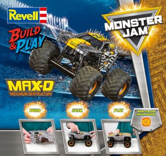 Revell 06559 Build & Play: Monster Jam Max-D 1:25