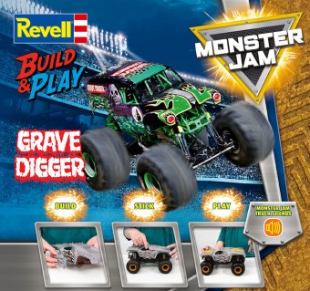 Revell 06560 Build & Play: Monster Jam Grave Digger 1:25