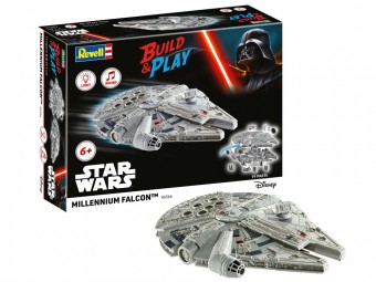 Revell 06566 Millennium Falcon (Light/Sound): Build & Play 1:164