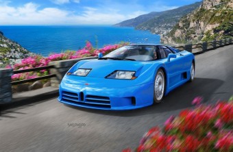Revell 07353 Bugatti EB110 1:24