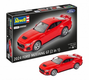 Revell 07743 2024 Ford Mustang GT (easy-click) 1:25