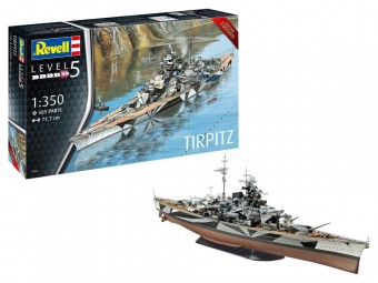 Revell 5096 German Battleship Tirpitz 1:350