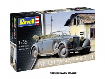 Revell 63354 Model Set Typ 320 (W142) Cabriolet 1:35