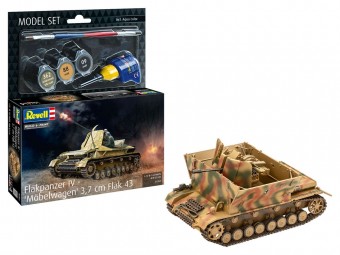 Revell 63363 Model Set Flakpanzer IV Mobelwagen 3.7cm Flak 1:72