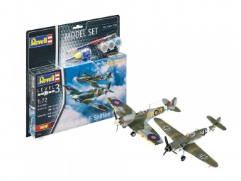 Revell 63710 Model Set Combat Set Bf109G-10 & 1:72