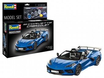 Revell 67750 Model Set Corvette C8 Cabriolet 1:25