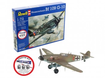 Revell 74160 Starter Kit Messerschmitt Bf-109 1:72