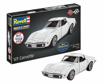 Revell 77684 Starter Kit Corvette C3 1:32