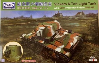 Riich Models CV35A008 Vickers 6-Ton Light Tank Alt B Early Production-Finland-VAE 546 1:35
