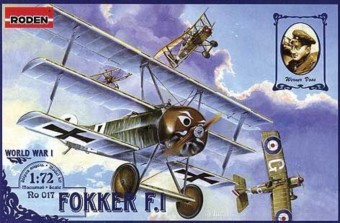 Roden 017 Fokker F.I 1:72