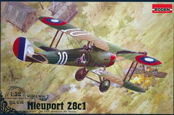 Roden 616 Nieuport 28 c.1 1:32