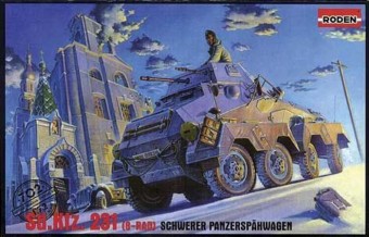 Roden 702 Sd.Kfz. 231 Schwerer Panzerspahwagen 1:72
