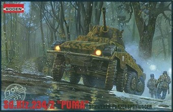 Roden 705 Schwerer Panzerspahwagen Sd.Kfz. 234/2 Puma 1:72