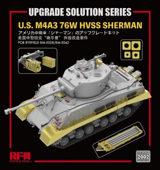 Rye Field Model 2002 Upgrade set for 5028 & 5042 M4A3 Sherman 1:35