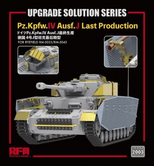 Rye Field Model 2003 Upgrade set for 5033 & 5043 Pz.kpfw.IV Ausf.J 1:35