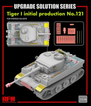 Rye Field Model 2038 Upgrade set for 5078 Tiger I initial production No.121 1:35