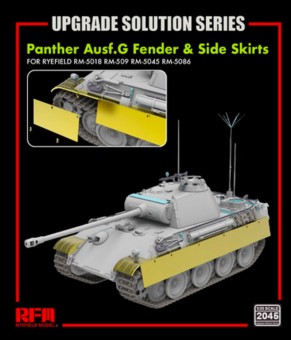 Rye Field Model 2045 Panther Ausf.G Fender & Side Skirts for 5018 5019 5045 5089 1:35