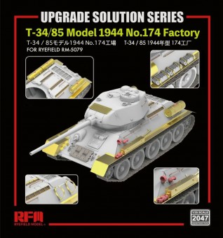 Rye Field Model 2047 Upgrade set for 5079 T-34/85 No.174 1:35