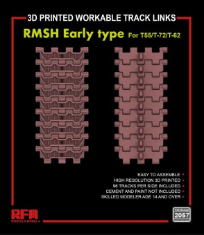 Rye Field Model 2057 Workable Track Links RMSH Early Type for T-55/72/62 1:35
