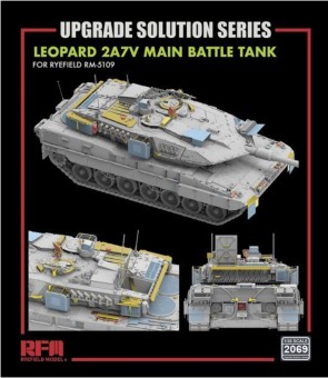 Rye Field Model 2069 Upgrade Solution Series Leopard 2A7V Main Battle Tank 1:35