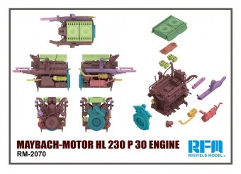 Rye Field Model 2070 Maybach-Motor HL 230 P 30 Engine 1:35