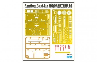 Rye Field Model 2072 Upgrade Set For Panther Ausf.G & Jagdpanther G2 (for 5018, 5019, 5022, 5031, 5045, 5089, 5112) 1:35