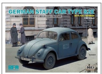 Rye Field Model 5023 German Staff Car Type 82E 1:35