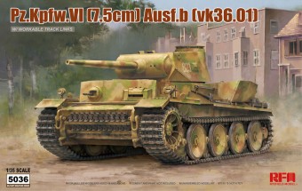 Rye Field Model 5036 Pz.kpfw.VI Ausf.b (vk36.01) w/workable track links 1:35