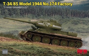 Rye Field Model 5040 T-34/85 Model 1944 No.174 Factory 1:35
