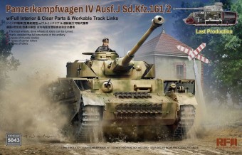 Rye Field Model 5043 Pz.Kpfw. IV Ausf. J Last Production w/full interior 1:35
