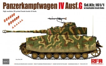 Rye Field Model 5053 Pz.kpfw.IV Ausf.G without interior 1:35
