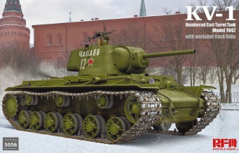 Rye Field Model 5056 KV-1 Reinforced Cast Turret Tank Model 1942 1:35