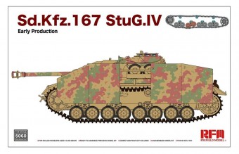 Rye Field Model 5060 Sd.Kfz.167 StuG.IV Early Production w/workable track links, without interior 1:35