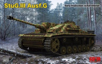Rye Field Model 5073 StuG. III Ausf. G Early Production with full interior & workable track links 1:35
